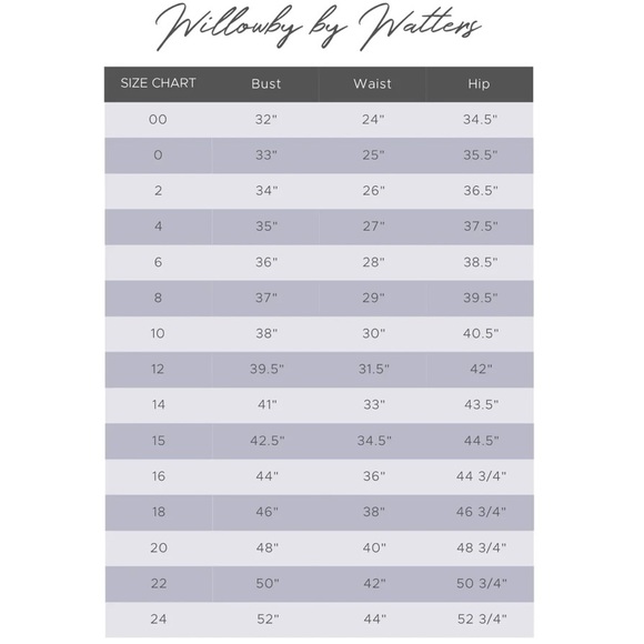 Willowby by Watters Aileene Wedding Dress - Picture 15 of 15